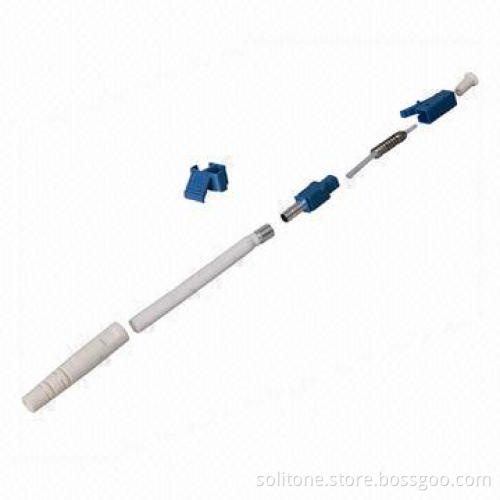LC Fiber-Optic Parts/Components with Single Mode and Duplex